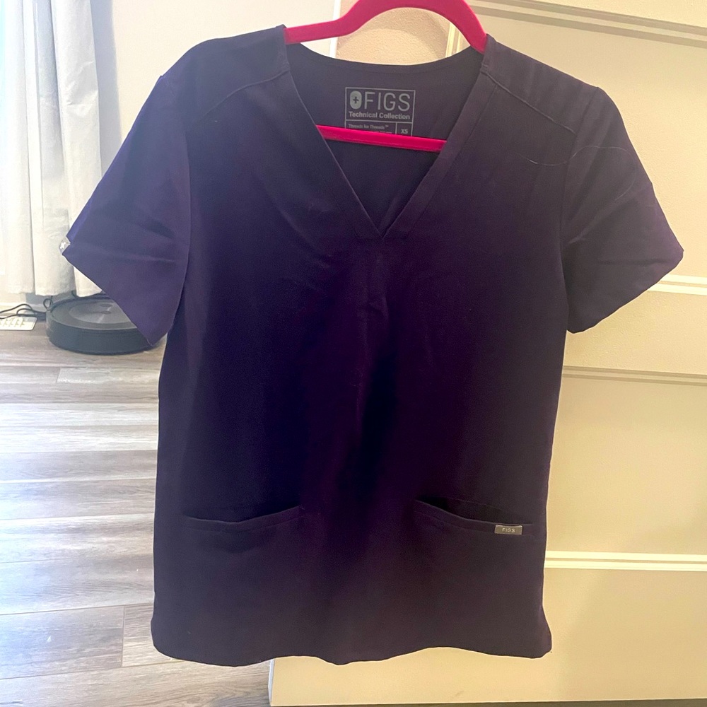 Figs casma purple scrub xs
